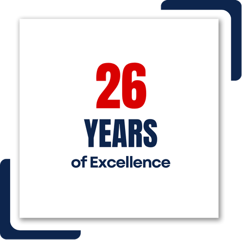 26 Years of Excellence